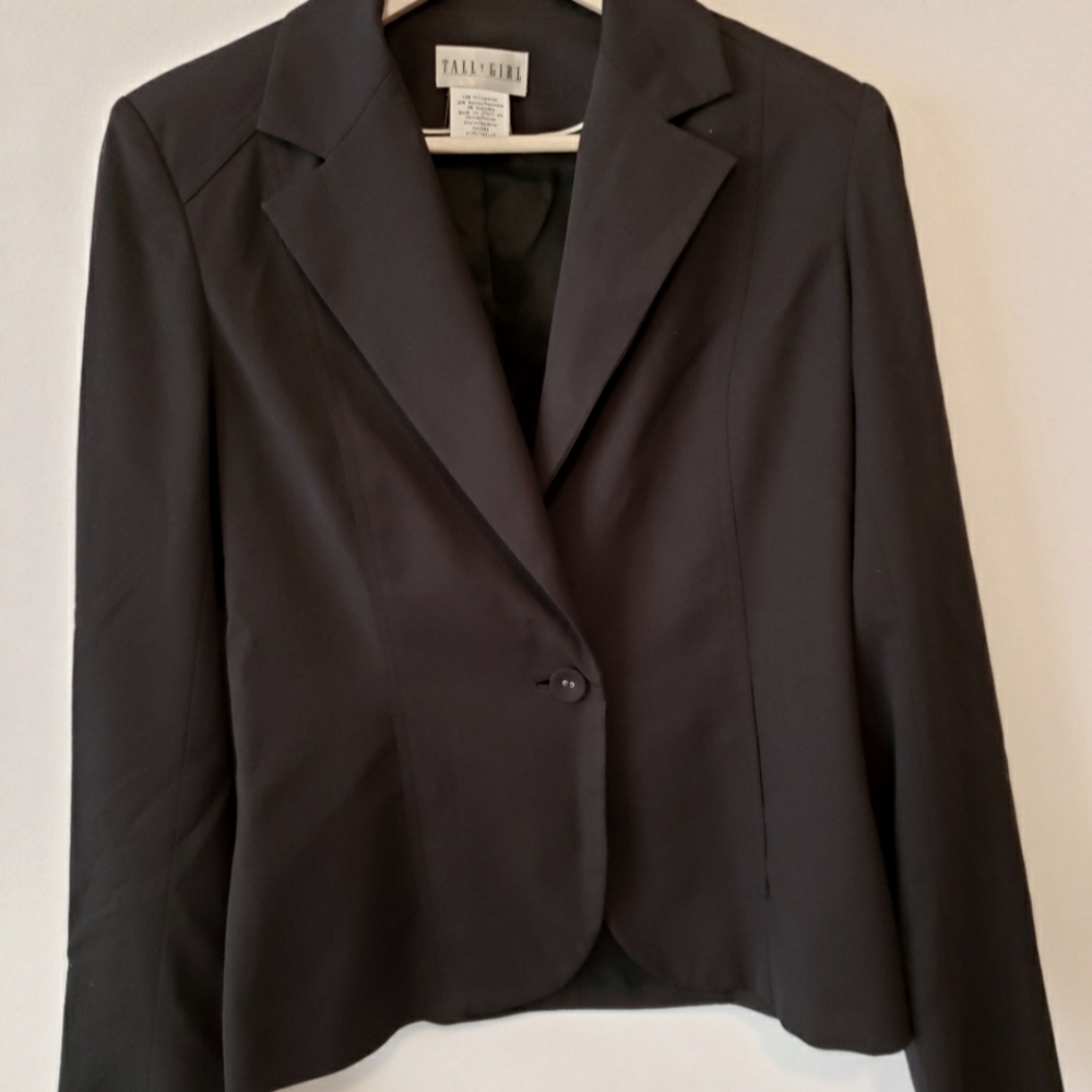 Black Tall Girl Blazer